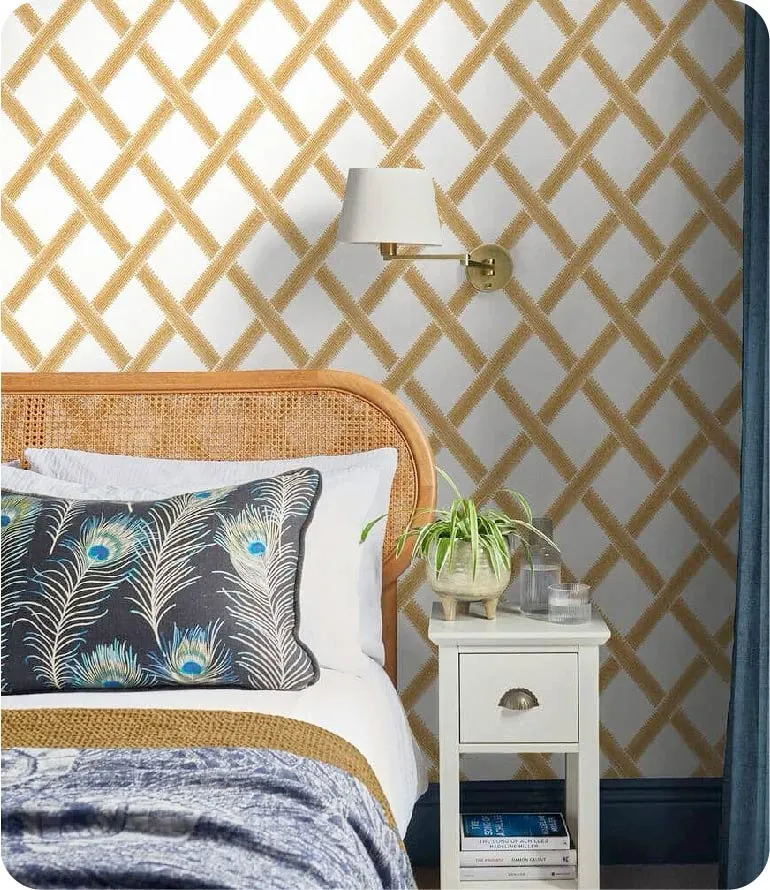 Bedroom Greenskeeper Geo Yellow